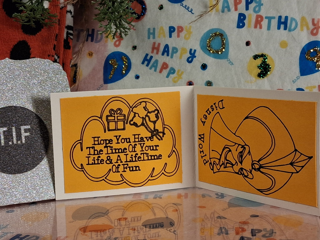 14. Disney Note Card Working Men (Briefcase)
