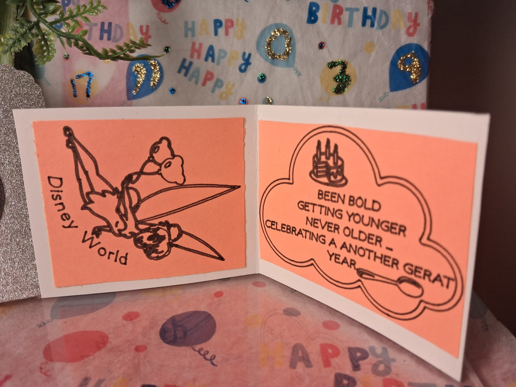 14. Disney Note Card Get It Girl (Purse)