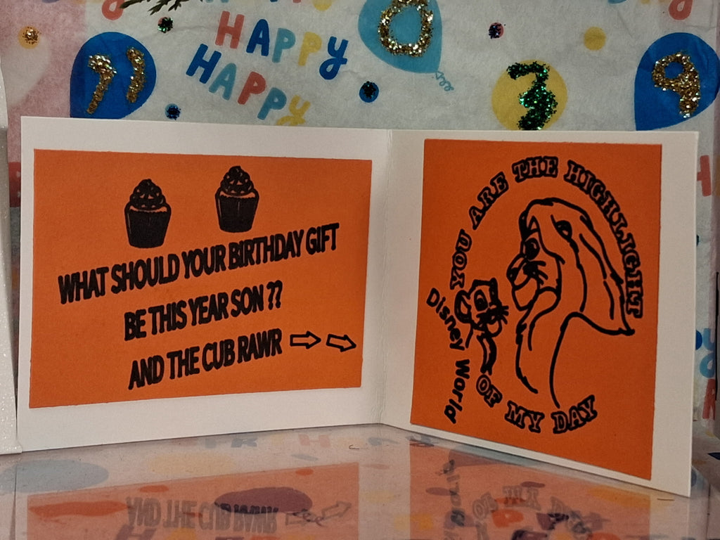 14. Disney Note Card Working Men (Briefcase)