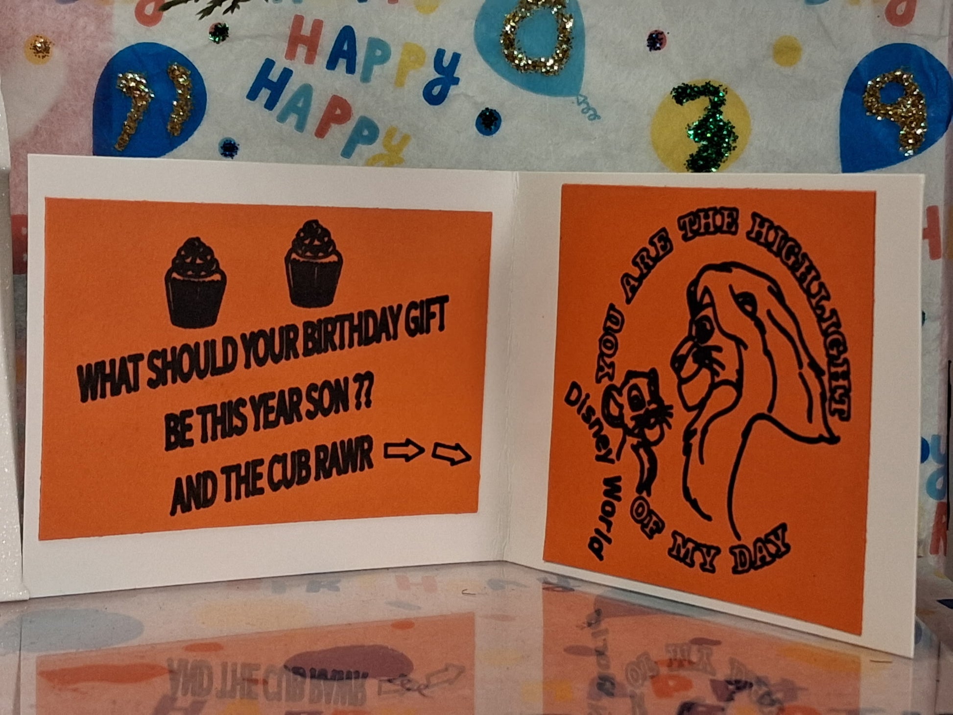 14. Disney Note Card Working Men (Briefcase)