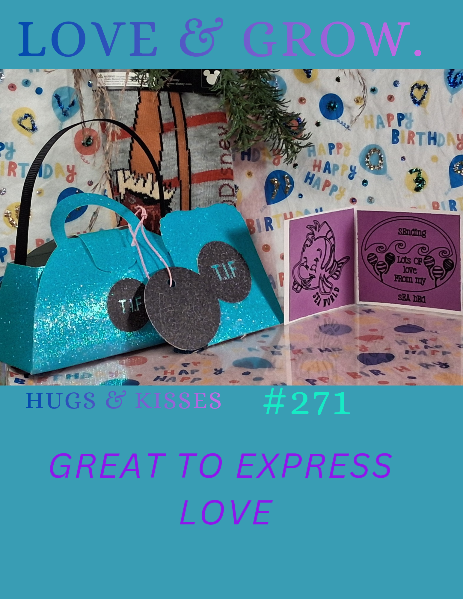 14.Disney Note Card Get It Girl (Purse)