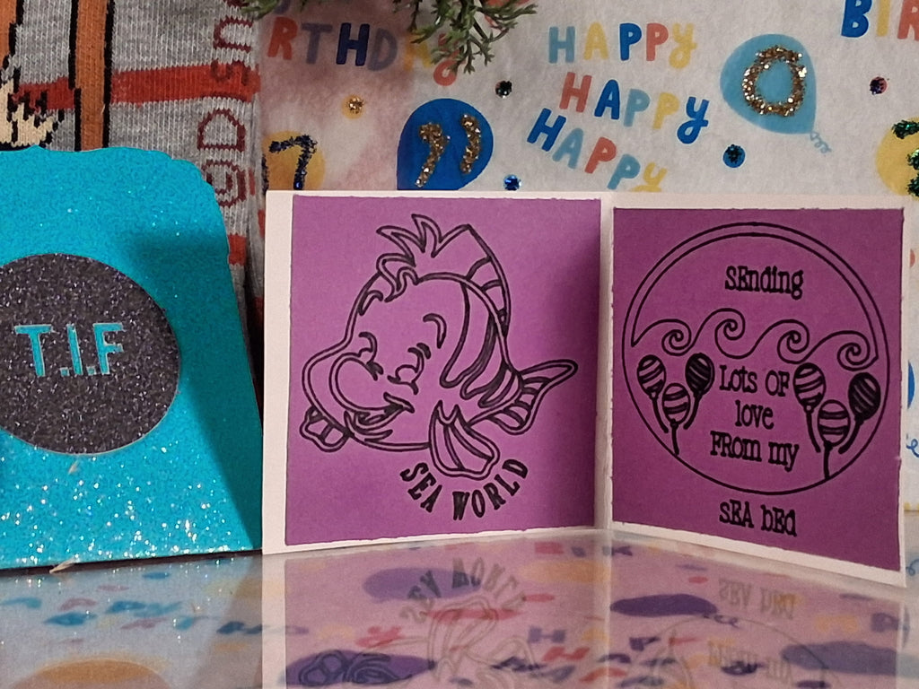 14.Disney Note Card Get It Girl (Purse)