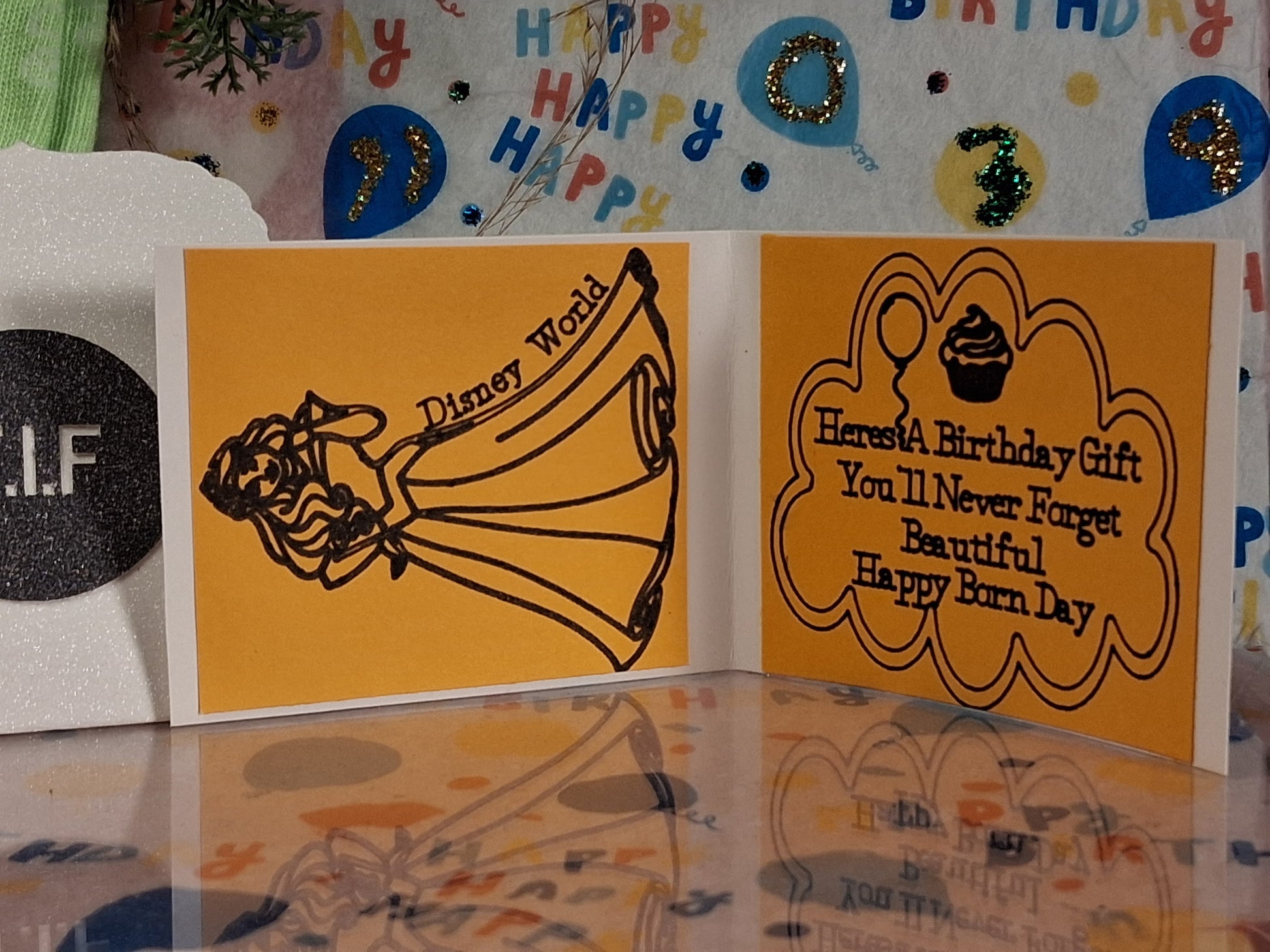 14. Disney Note Card Get It Girl (Purse)