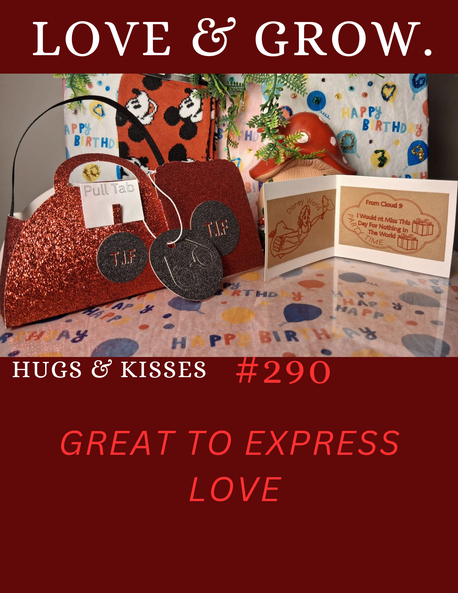 14. Disney Note Card Get It Girl (Purse)