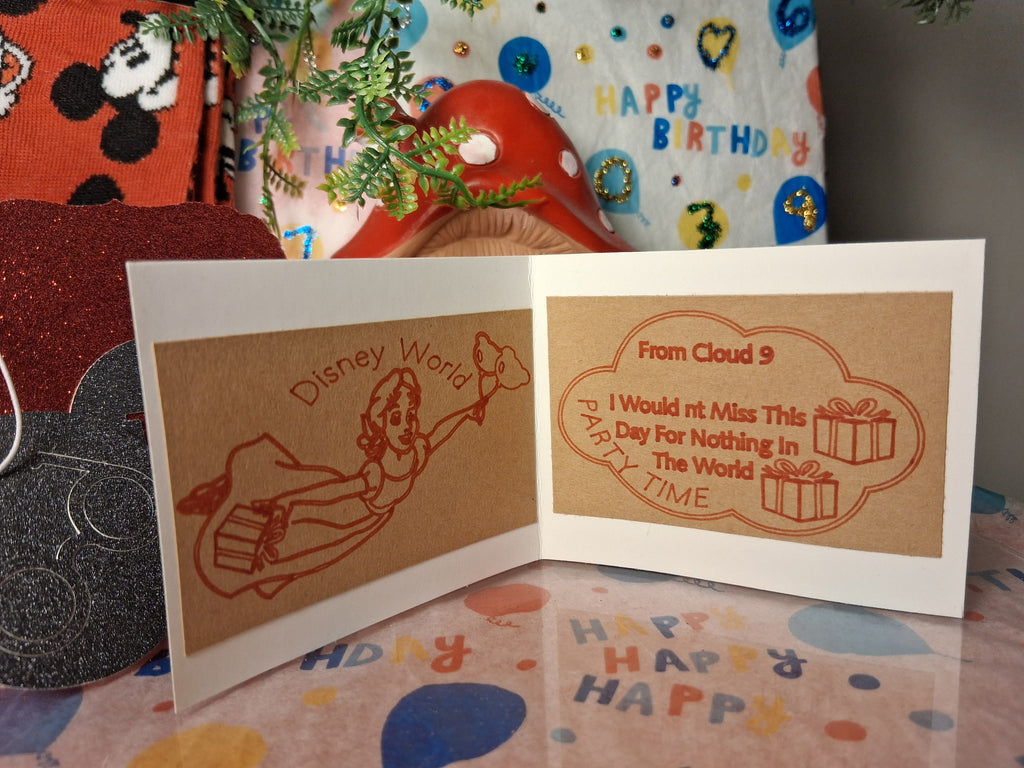 14. Disney Note Card Get It Girl (Purse)