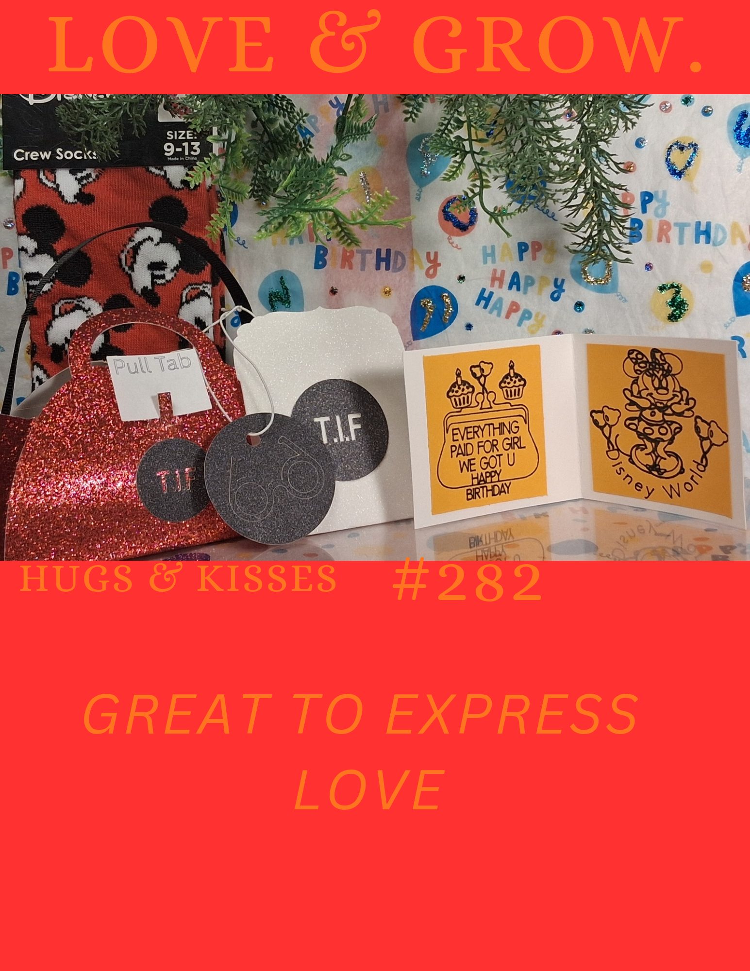 14. Disney Note Card Get It Girl  (Purse)