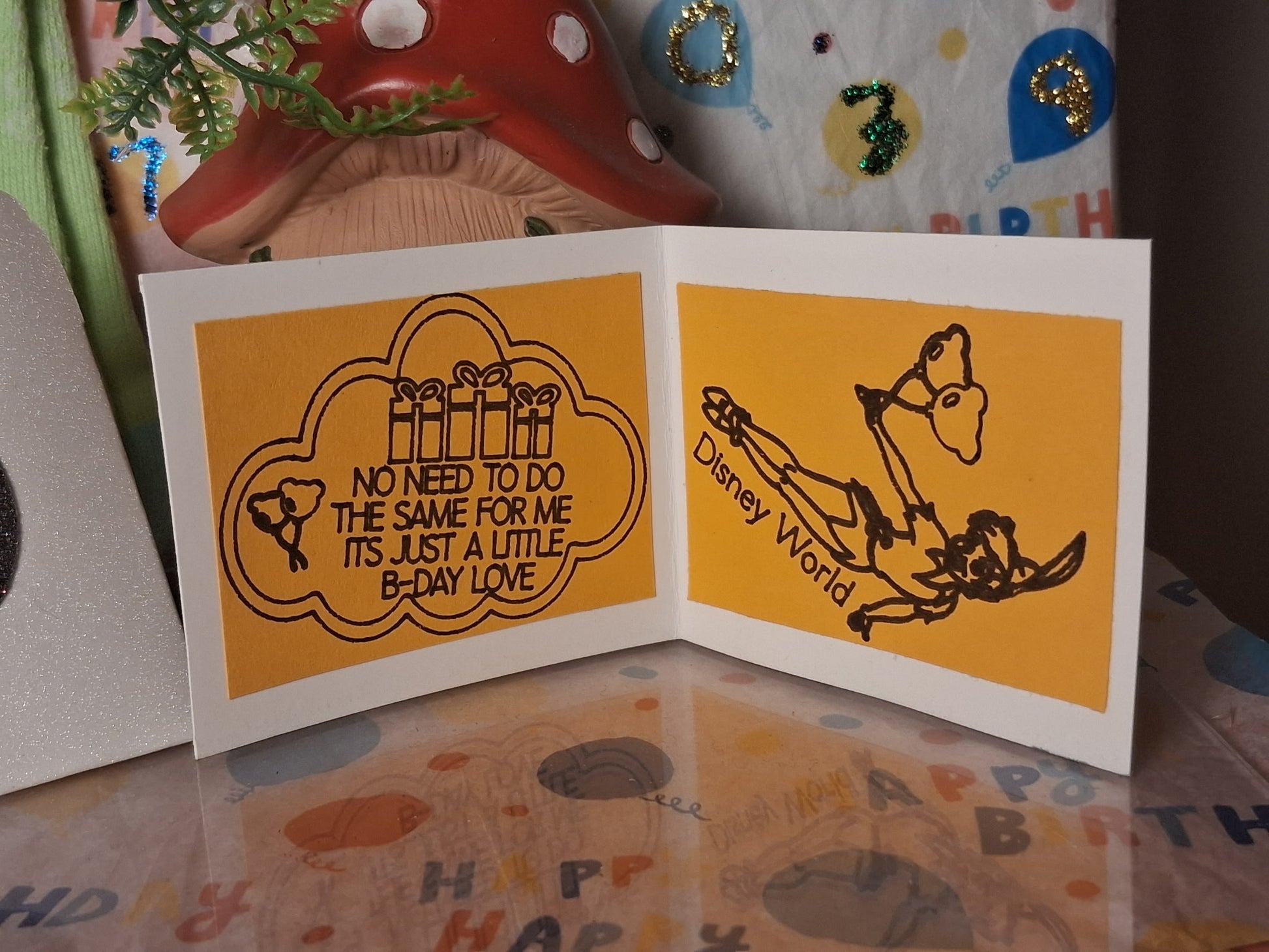 14. Disney Note Card Get It Girl (Purse)